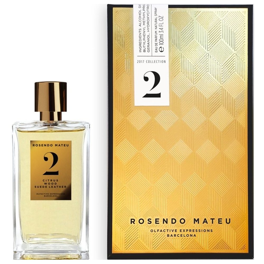 Rosendo Mateu Nº 2 Citrus, Wood, Suede Leather (U) Eau De Parfum – 100ml
