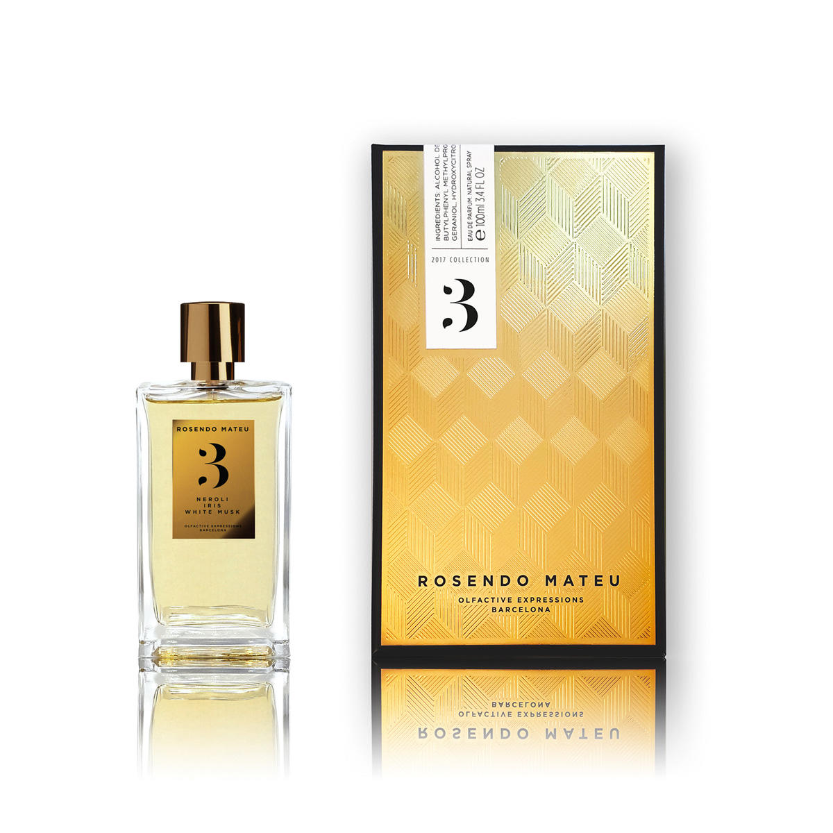 Rosendo Mateu Nº 3 Neroli, Iris, White Musk (Eau de Parfum) 100ml
