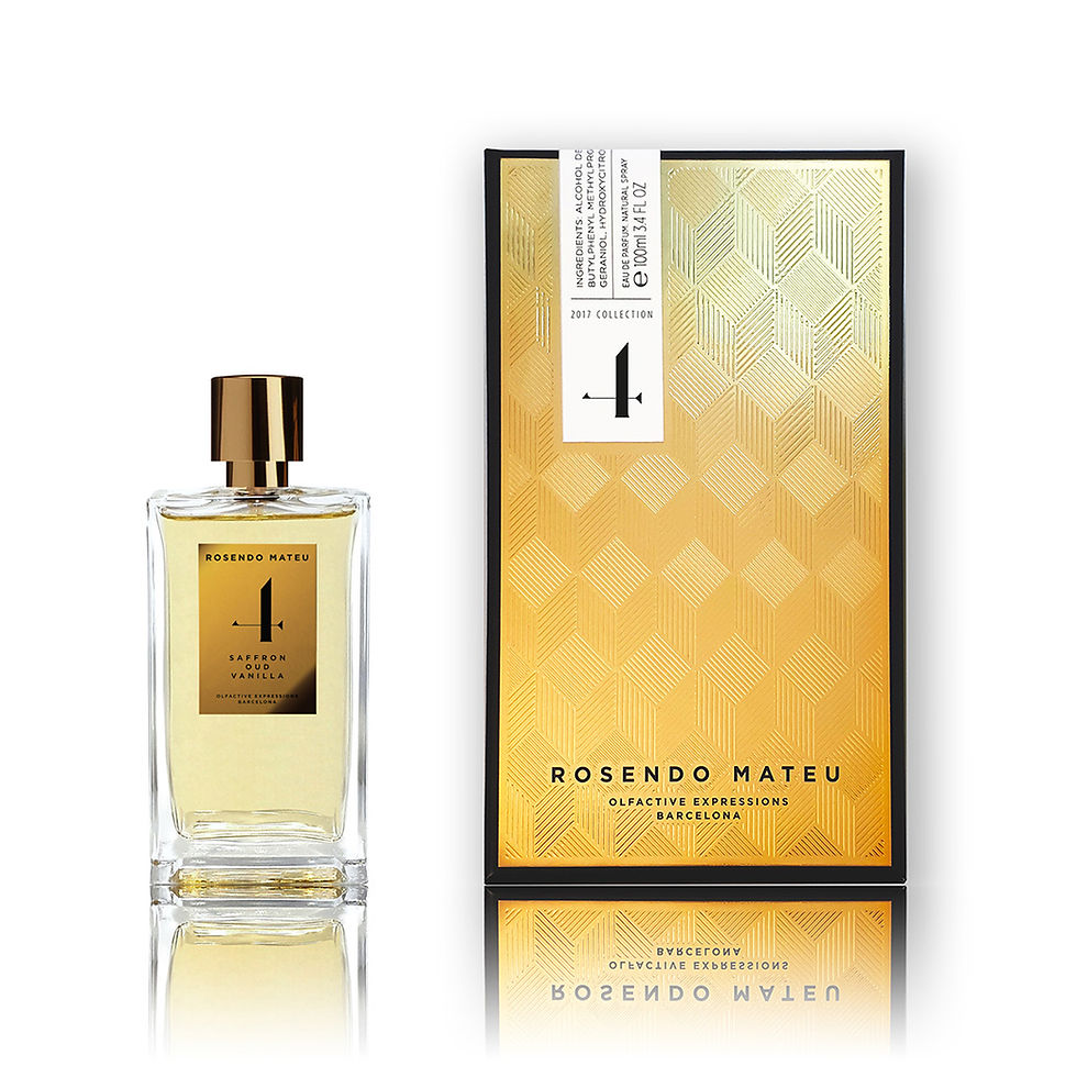 Rosendo Mateu Nº 4 Saffron, Oud, Vanilla (U) Eau De Parfum – 100ml