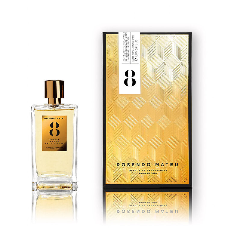 Rosendo Mateu Nº 8 Fruity, Amber, Exotic Musk (U) Eau De Parfum – 100ml