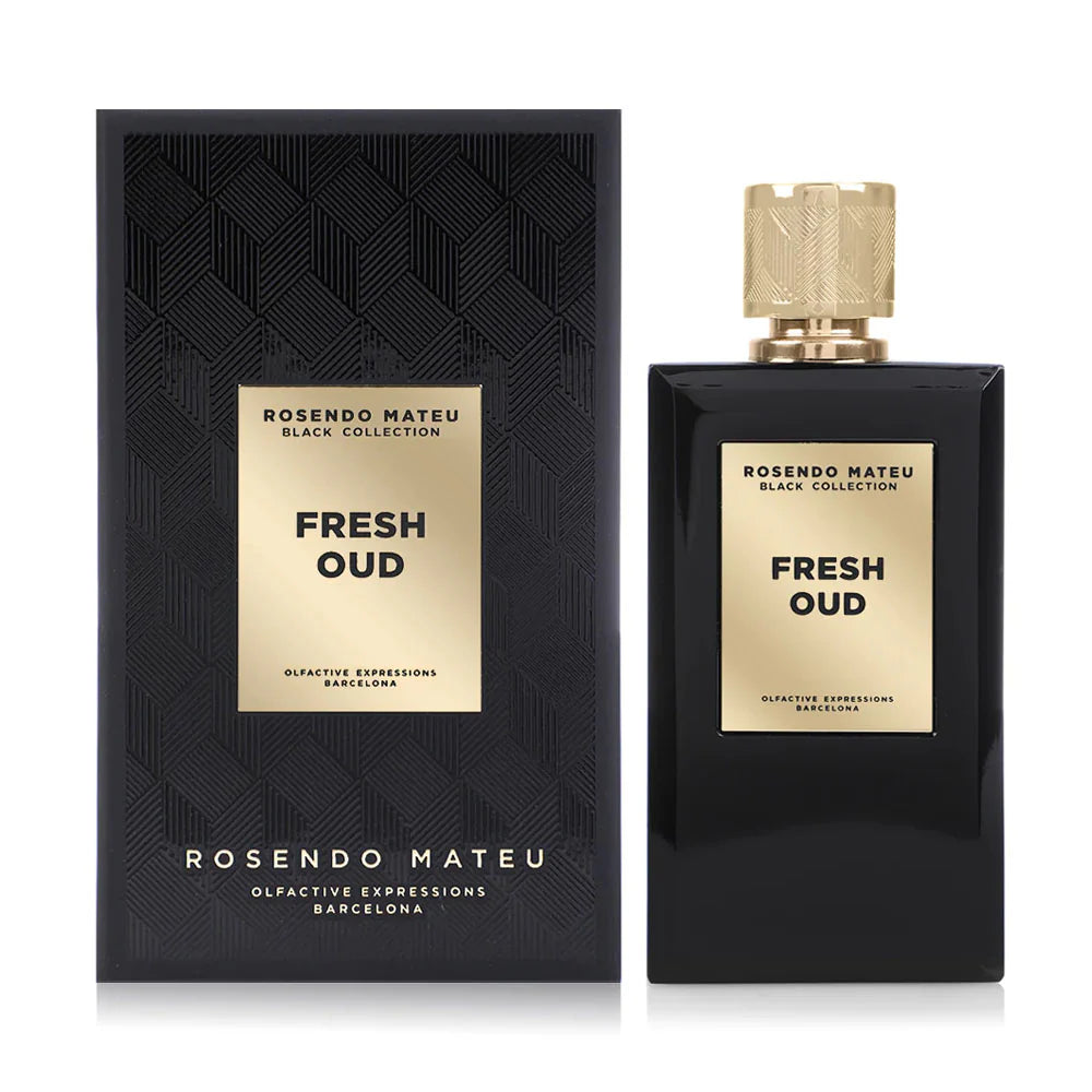 Rosendo Mateu Black Collection – Fresh Oud (U) Parfum – 100ml