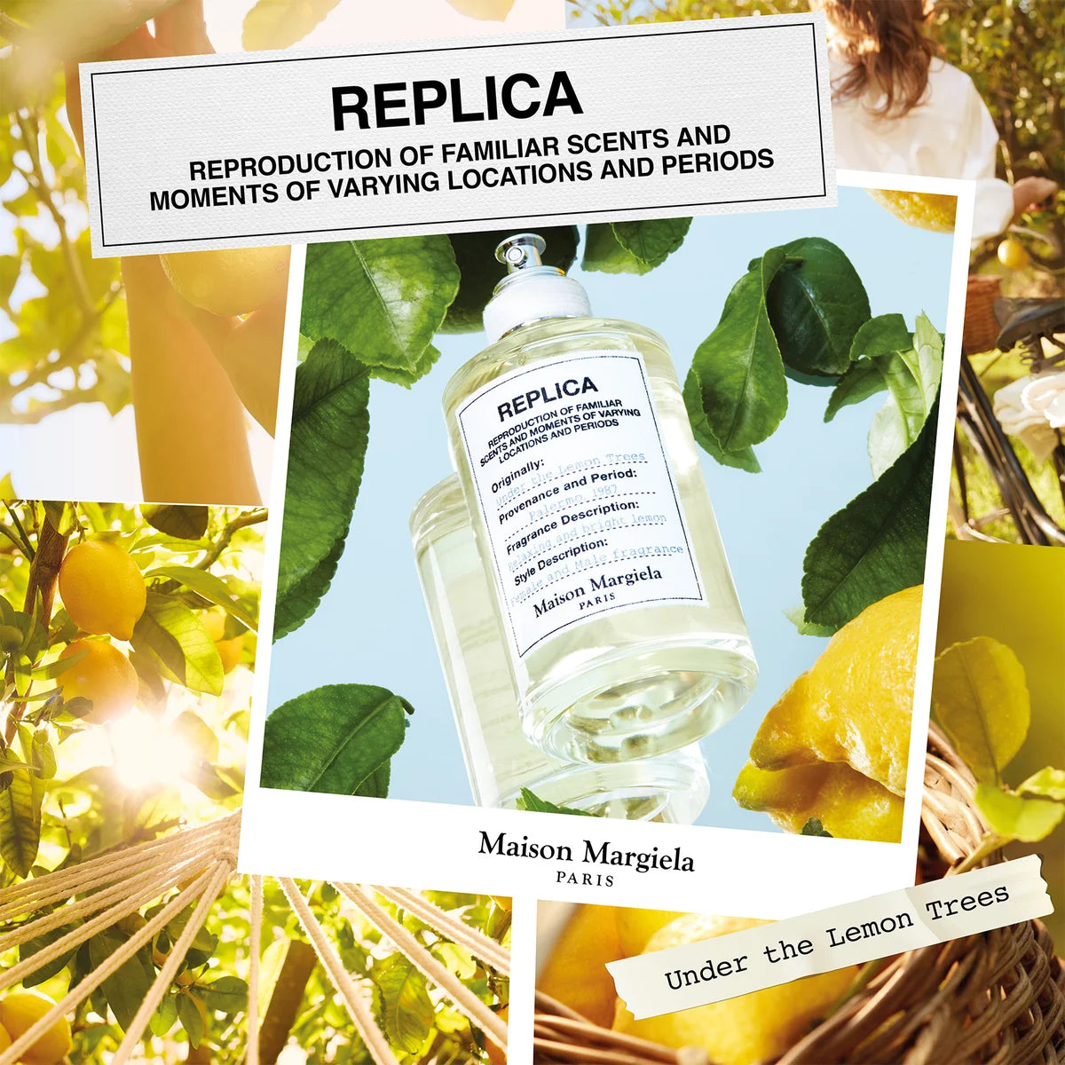 Maison Margiela Replica Under the Lemon Trees (U) Eau de Toilette 100ml
