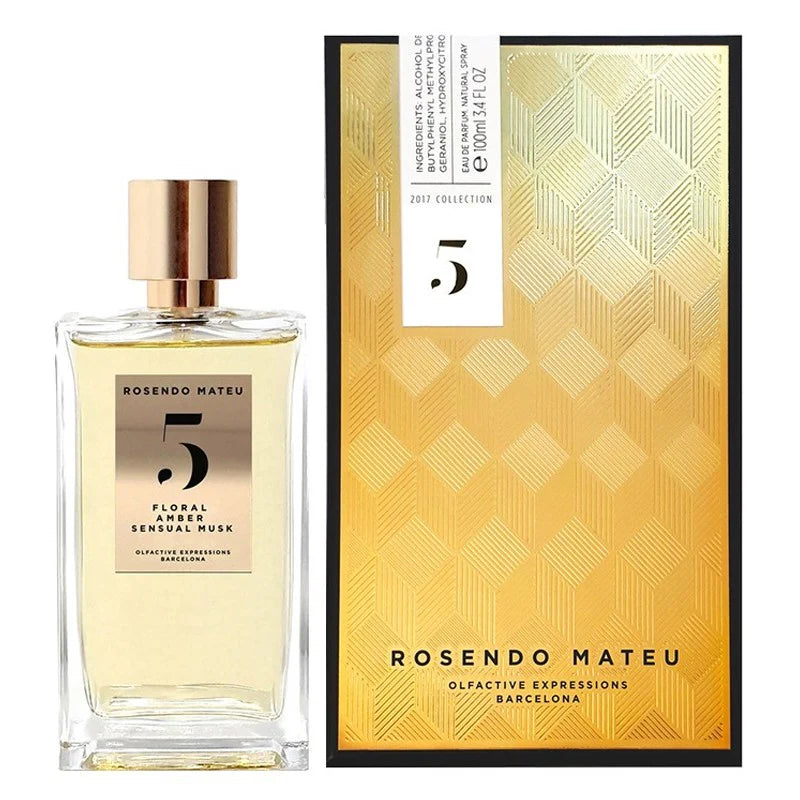 Rosendo Mateu Nº 5 Floral, Amber, Sensual Musk (U) Eau De Parfum – 100ml